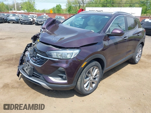 2021 Buick Encore GX Select with VIN KL4MMDSL3MB090477, listed as a IAAI auction lot 42168304 with 46,132 mi miles and . Bid and sale history available at DreamBid. Image 19.