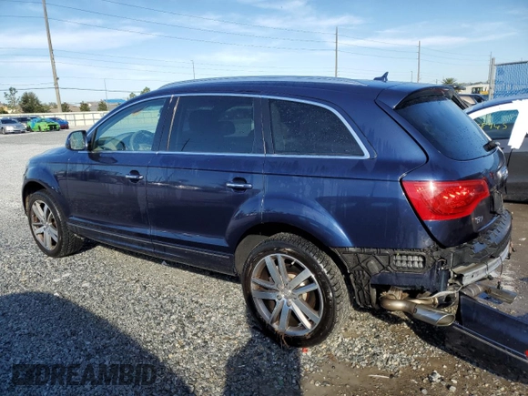 2013 Audi Q7 3.0L TDI Premium Plus with VIN WA1LMAFEXDD014975, listed as a Copart auction lot 83633844 with 51,047 mi miles and Salvage Title. Bid and sale history available at carsss.com. Image 2.
