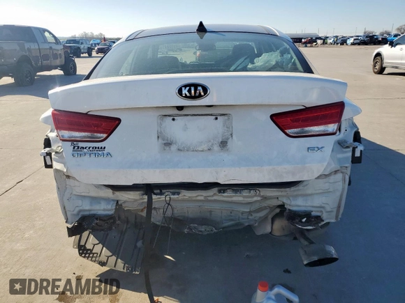 2018 Kia Optima EX with VIN 5XXGU4L38JG209227, listed as a Copart auction lot 45322775 with 88,547 mi miles and Salvage Title. Bid and sale history available at carsss.com. Image 6.