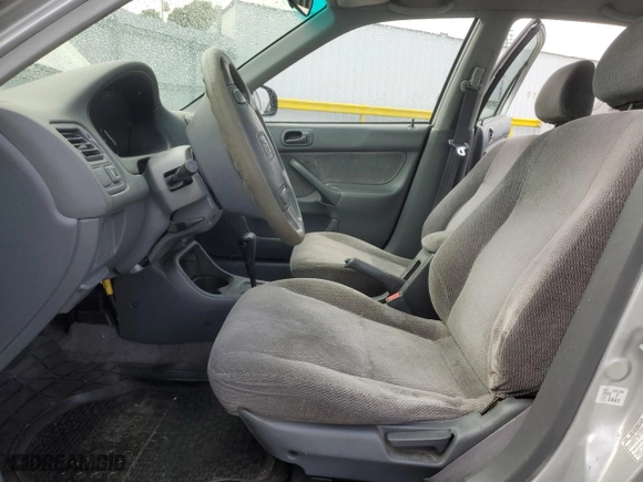 1999 Honda Civic VP with VIN 2HGEJ6615XH532339, listed as a Copart auction lot 48587145 with 149,375 mi miles and Salvage Title. Bid and sale history available at carsss.com. Image 7.