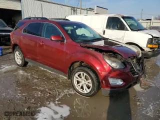 2016 Chevrolet Equinox LT with VIN 2GNALCEK8G6142175, listed as a Copart auction lot 48254575 with 0 mi miles and Salvage Title. Bid and sale history available at carsss.com. Image 4.