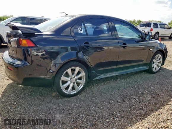 2012 Mitsubishi Lancer GT with VIN JA32U8FW0CU013382, listed as a Copart auction lot 60754055 with 156,160 mi miles and Salvage title. Bid and sale history available at DreamBid. Image 3.