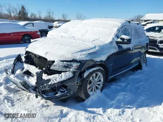 2015 Audi Q5 Premium Plus with VIN WA1LFAFP6FA096980, listed as a IAAI auction lot 41589573 with NaN miles. Bid and sale history available at carsss.com. Image 17.
