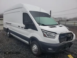 2023 Ford Transit Cargo with VIN 1FTBW3X83PKA13800, listed as a Copart auction lot 83735954 with 37,252 mi miles and Salvage Title. Bid and sale history available at carsss.com. Image 4.