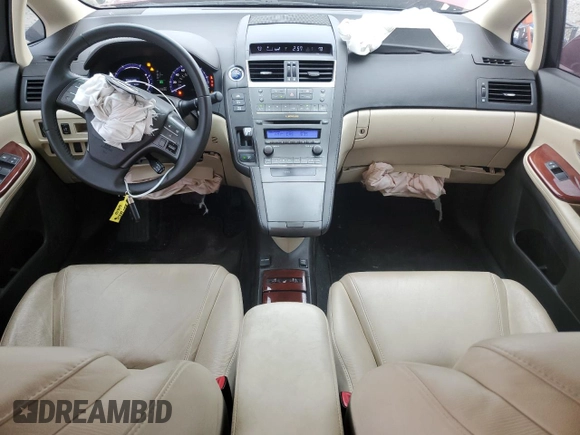 2011 Lexus HS 250h z VIN JTHBB1BA4B2047925, wystawiony jako Copart lot #45814995 z przebiegiem 162 886 mil mil oraz Szkoda całkowita • Salvage title. Historia ofert i sprzedaży dostępna na DreamBid. Obrazek 8.