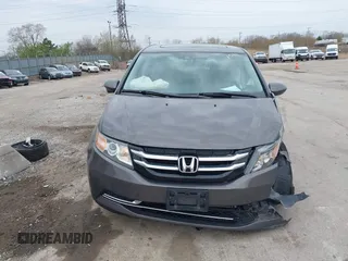 2014 Honda Odyssey EX-L with VIN 5FNRL5H62EB006346, listed as a IAAI auction lot 42061591 with 179,994 mi miles and . Bid and sale history available at DreamBid. Image 12.