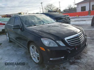 2013 Mercedes-Benz E 550 Sport with VIN WDDHF9BB9DA762365, listed as a IAAI auction lot 41481101 with 172,376 mi miles and . Bid and sale history available at DreamBid. Image 1.