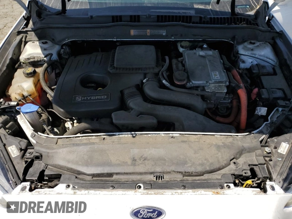 2014 Ford Fusion SE Hybrid with VIN 3FA6P0LU5ER104422, listed as a Copart auction lot 58584425 with 166,419 mi miles and Salvage title. Bid and sale history available at DreamBid. Image 11.