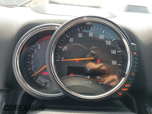 2017 MINI Countryman Cooper S with VIN WMZYT3C3XH3D98204, listed as a Copart auction lot 51047635 with 71,428 mi miles and Salvage title. Bid and sale history available at DreamBid. Image 9.