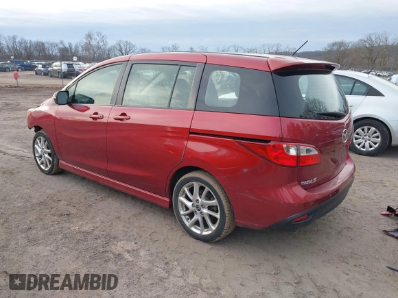 2014 Mazda 5 Touring with VIN JM1CW2CL3E0163360, listed as a IAAI auction lot 41492478 with 133,321 mi miles. Bid and sale history available at carsss.com. Image 3.