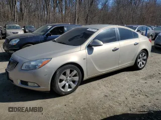 2011 Buick Regal CXL RL1 with VIN 2G4GN5EC1B9181274, listed as a Copart auction lot 46288275 with 176,436 mi miles and Salvage Title. Bid and sale history available at carsss.com. Image 1.