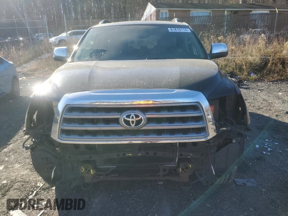 2010 Toyota Sequoia Platinum with VIN 5TDDY5G16AS039566, listed as a Copart auction lot 81810114 with 255,335 mi miles and Salvage Title. Bid and sale history available at carsss.com. Image 5.