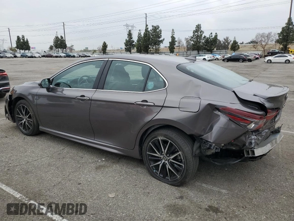 2023 Toyota Camry SE with VIN 4T1G11AK0PU095529, listed as a Copart auction lot 50646675 with 17,240 mi miles and Salvage Title. Bid and sale history available at carsss.com. Image 2.