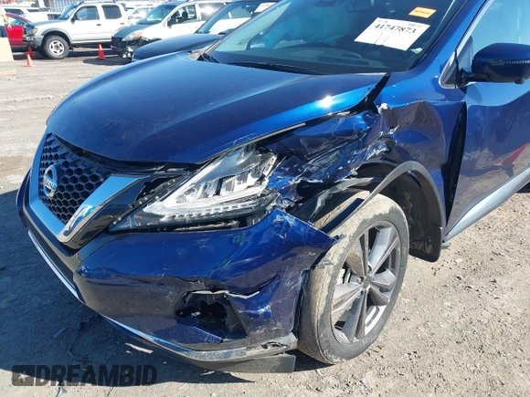 2020 Nissan Murano Platinum z VIN 5N1AZ2DS7LN142494, wystawiony jako IAAI lot #41747873 z przebiegiem 36 520 mil mil oraz . Historia ofert i sprzedaży dostępna na DreamBid. Obrazek 6.