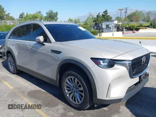2024 Mazda CX-90 Preferred Plus with VIN JM3KKCHD2R1108548, listed as a IAAI auction lot 42214701 with 41,239 mi miles and . Bid and sale history available at DreamBid. Image 1.