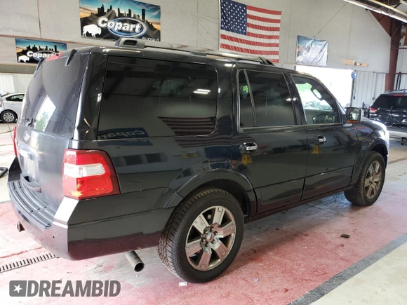 2010 Ford Expedition Limited with VIN 1FMJU2A53AEA38322, listed as a Copart auction lot 62833195 with 205,082 mi miles and Salvage title. Bid and sale history available at DreamBid. Image 3.