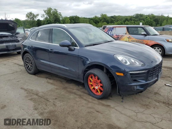 2017 Porsche Macan S z VIN WP1AB2A55HLB19062, wystawiony jako Copart lot #64770815 z przebiegiem 39 489 mil mil oraz Szkoda całkowita • Salvage title. Historia ofert i sprzedaży dostępna na DreamBid. Obrazek 4.