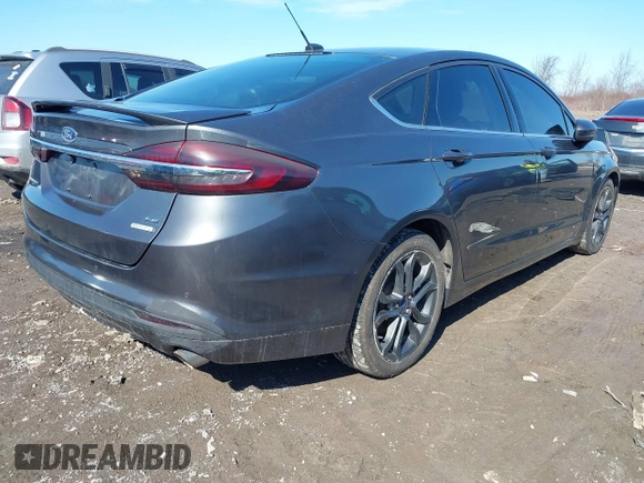 2018 Ford Fusion SE with VIN 3FA6P0HD6JR238133, listed as a IAAI auction lot 41765828 with 233,771 mi miles. Bid and sale history available at carsss.com. Image 4.