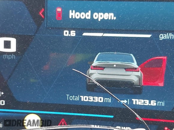 2024 BMW M3 Competition xDrive z VIN WBS43AY08RFS19830, wystawiony jako IAAI lot #41506228 z przebiegiem 10 330 mil mil oraz . Historia ofert i sprzedaży dostępna na DreamBid. Obrazek 16.