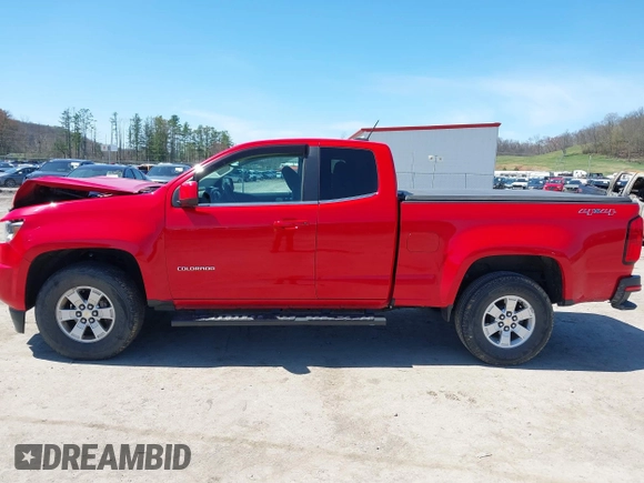 2019 Chevrolet Colorado 4WD Work Truck with VIN 1GCHTBEA5K1255781, listed as a IAAI auction lot 41983838 with 62,972 mi miles. Bid and sale history available at carsss.com. Image 15.