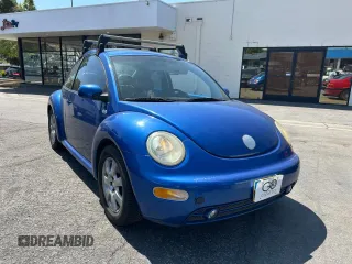 2002 Volkswagen Beetle GLX with VIN 3VWDD21C32M457103, listed as a Copart auction lot 52828275 with 89,547 mi miles and Clean Title. Bid and sale history available at DreamBid. Image 1.