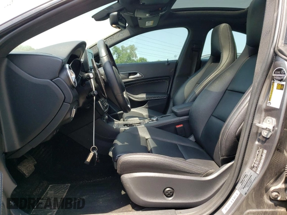 2016 Mercedes-Benz CLA with VIN WDDSJ4GB1GN351443, listed as a Copart auction lot 53580613 with 70,203 mi miles. Bid and sale history available at carsss.com. Image 7.