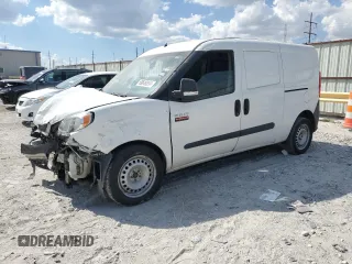 2016 Ram ProMaster City Cargo Tradesman with VIN ZFBERFAT1G6B00340, listed as a Copart auction lot 69649894 with 235,619 mi miles and Salvage Title. Bid and sale history available at DreamBid. Image 1.