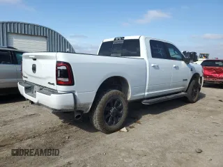 2024 Ram 2500 Laramie z VIN 3C6UR5FLXRG202740, wystawiony jako Copart lot #54479755 z przebiegiem 53 723 mil mil oraz Szkoda całkowita • Salvage title. Historia ofert i sprzedaży dostępna na DreamBid. Obrazek 3.