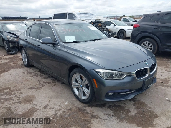 2018 BMW 3 Series 330i xDrive with VIN WBA8D9G58JNU70730, listed as a IAAI auction lot 41910509 with 64,262 mi miles and . Bid and sale history available at DreamBid. Image 1.