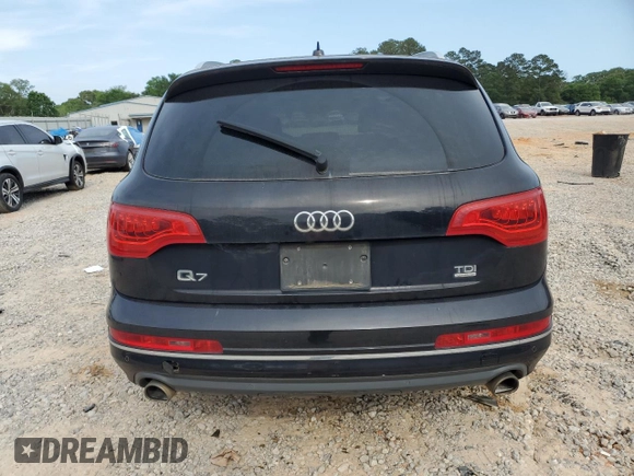 2014 Audi Q7 Premium Plus with VIN WA1LMBFE9ED010441, listed as a Copart auction lot 54121675 with 228,747 mi miles and Clean title. Bid and sale history available at DreamBid. Image 6.