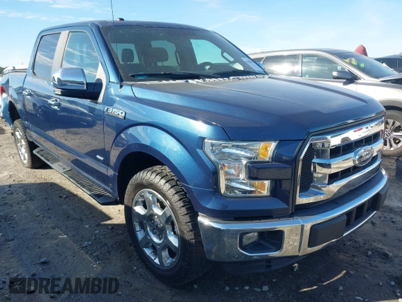2016 Ford F-150 XL with VIN 1FTEW1CP5GFD58771, listed as a IAAI auction lot 41595623 with 104,453 mi miles and . Bid and sale history available at carsss.com. Image 1.