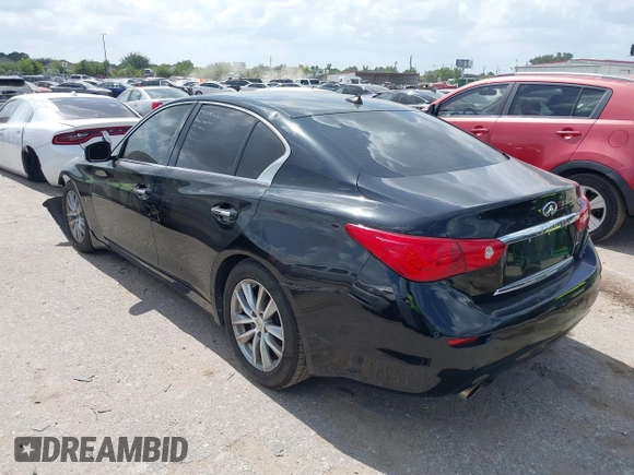 2014 Infiniti Q50 Premium z VIN JN1BV7AP2EM673289, wystawiony jako IAAI lot #42552398 z przebiegiem 172 770 mil mil oraz . Historia ofert i sprzedaży dostępna na DreamBid. Obrazek 3.
