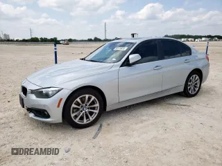 2017 BMW 3 Series 320i with VIN WBA8E1G36HNU17838, listed as a Copart auction lot 59174655 with Not provided miles and Salvage title. Bid and sale history available at DreamBid. Image 1.