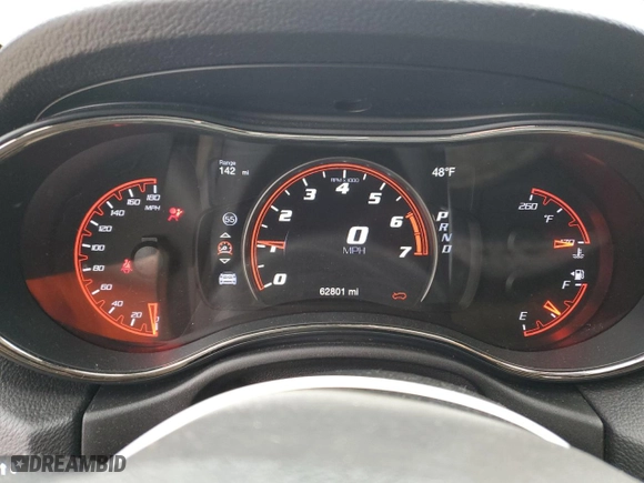2018 Dodge Durango SRT with VIN 1C4SDJGJ4JC272083, listed as a Copart auction lot 48949115 with 62,801 mi miles and Salvage Title. Bid and sale history available at carsss.com. Image 9.