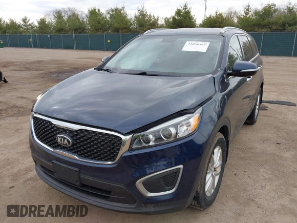 2016 Kia Sorento LX with VIN 5XYPG4A35GG115952, listed as a IAAI auction lot 41868467 with 96,000 mi miles. Bid and sale history available at carsss.com. Image 17.