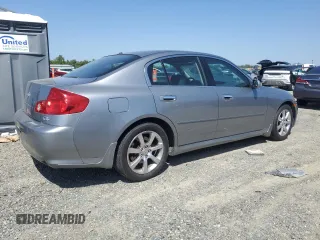 2006 Infiniti G35 with VIN JNKCV51E76M511100, listed as a Copart auction lot 55010345 with 166,936 mi miles and Salvage Title. Bid and sale history available at DreamBid. Image 3.