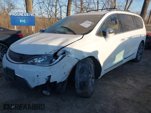 2017 Chrysler Pacifica Limited with VIN 2C4RC1GG4HR500560, listed as a IAAI auction lot 41764809 with 92,817 mi miles and . Bid and sale history available at DreamBid. Image 6.
