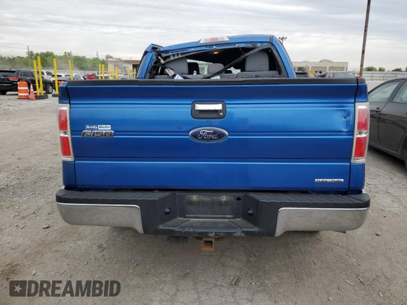 2013 Ford F-150 XL with VIN 1FTFW1EF1DKD22149, listed as a Copart auction lot 58136975 with 202,594 mi miles and Salvage title. Bid and sale history available at DreamBid. Image 6.