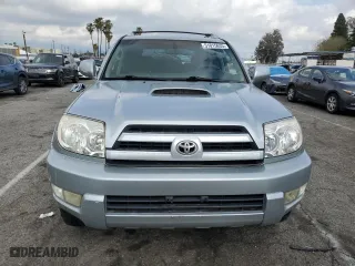 2005 Toyota 4Runner SR5 with VIN JTEZU14R050048207, listed as a Copart auction lot 51015635 with 163,945 mi miles and Salvage Title. Bid and sale history available at carsss.com. Image 5.