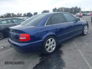 2000 Audi S4 z VIN WAUDD68D2YA041149, wystawiony jako IAAI lot #42192189 z przebiegiem 145 417 mil mil oraz . Historia ofert i sprzedaży dostępna na DreamBid. Obrazek 4.