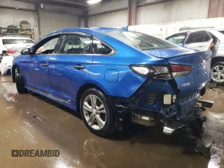 2019 Hyundai Sonata SEL with VIN 5NPE34AF1KH736328, listed as a Copart auction lot 50025505 with 146,539 mi miles and Salvage Title. Bid and sale history available at DreamBid. Image 2.