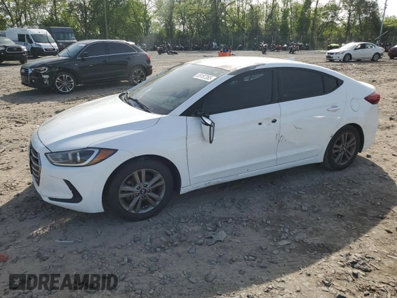 2018 Hyundai Elantra SEL with VIN 5NPD84LF1JH273177, listed as a Copart auction lot 55187265 with 174,107 mi miles and Clean Title. Bid and sale history available at DreamBid. Image 1.