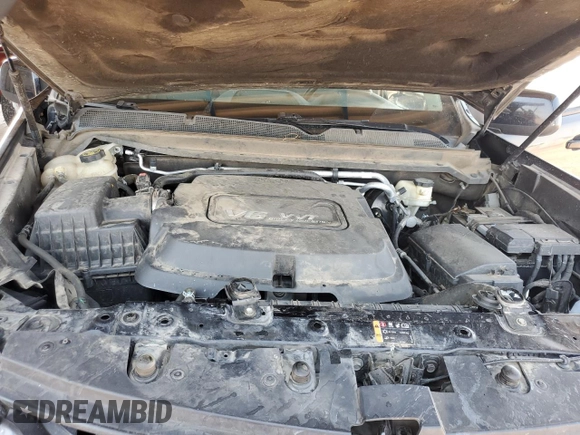 2016 Chevrolet Colorado 4WD Z71 with VIN 1GCGTDE33G1201251, listed as a Copart auction lot 64518695 with 123,602 mi miles and Salvage title. Bid and sale history available at DreamBid. Image 11.