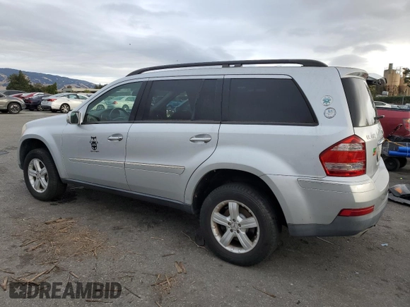 2007 Mercedes-Benz GL 450 with VIN 4JGBF71E57A134674, listed as a Copart auction lot 80794574 with 140,100 mi miles and Clean Title. Bid and sale history available at DreamBid. Image 2.