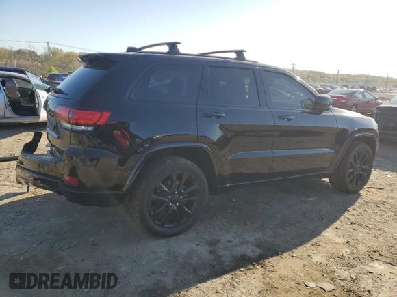 2018 Jeep Grand Cherokee Altitude with VIN 1C4RJFAGXJC296051, listed as a Copart auction lot 53450135 with 65,838 mi miles and Salvage title. Bid and sale history available at DreamBid. Image 3.