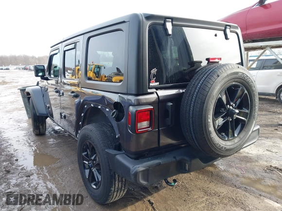 2023 Jeep Wrangler Sport S with VIN 1C4HJXDN6PW653924, listed as a IAAI auction lot 41413689 with 15,278 mi miles and . Bid and sale history available at DreamBid. Image 3.