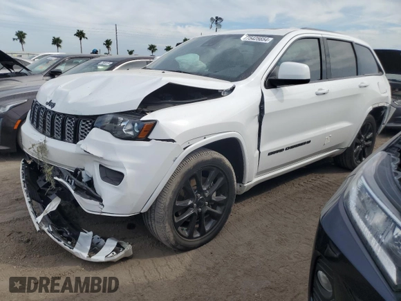 2022 Jeep Grand Cherokee WK Laredo X with VIN 1C4RJEAG3NC155872, listed as a Copart auction lot 75425654 with 35,122 mi miles and Non Repairable. Bid and sale history available at carsss.com. Image 1.