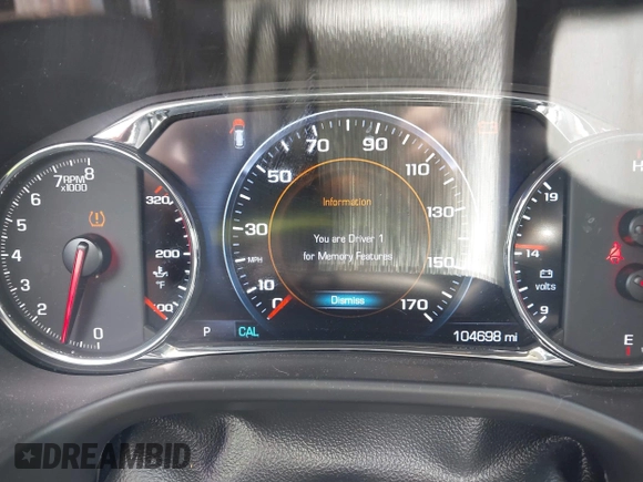 2018 GMC Acadia Denali with VIN 1GKKNPLS3JZ148659, listed as a IAAI auction lot 42158711 with 104,698 mi miles and . Bid and sale history available at DreamBid. Image 7.