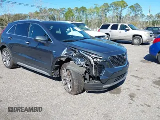 2019 Cadillac XT4 FWD Premium Luxury with VIN 1GYFZCR41KF204050, listed as a IAAI auction lot 41829040 with 69,136 mi miles. Bid and sale history available at carsss.com. Image 1.