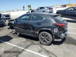 2022 Lexus UX 250h F Sport with VIN JTHE9JBH2N2056763, listed as a Copart auction lot 70052364 with 50,802 mi miles and Salvage Title. Bid and sale history available at DreamBid. Image 2.